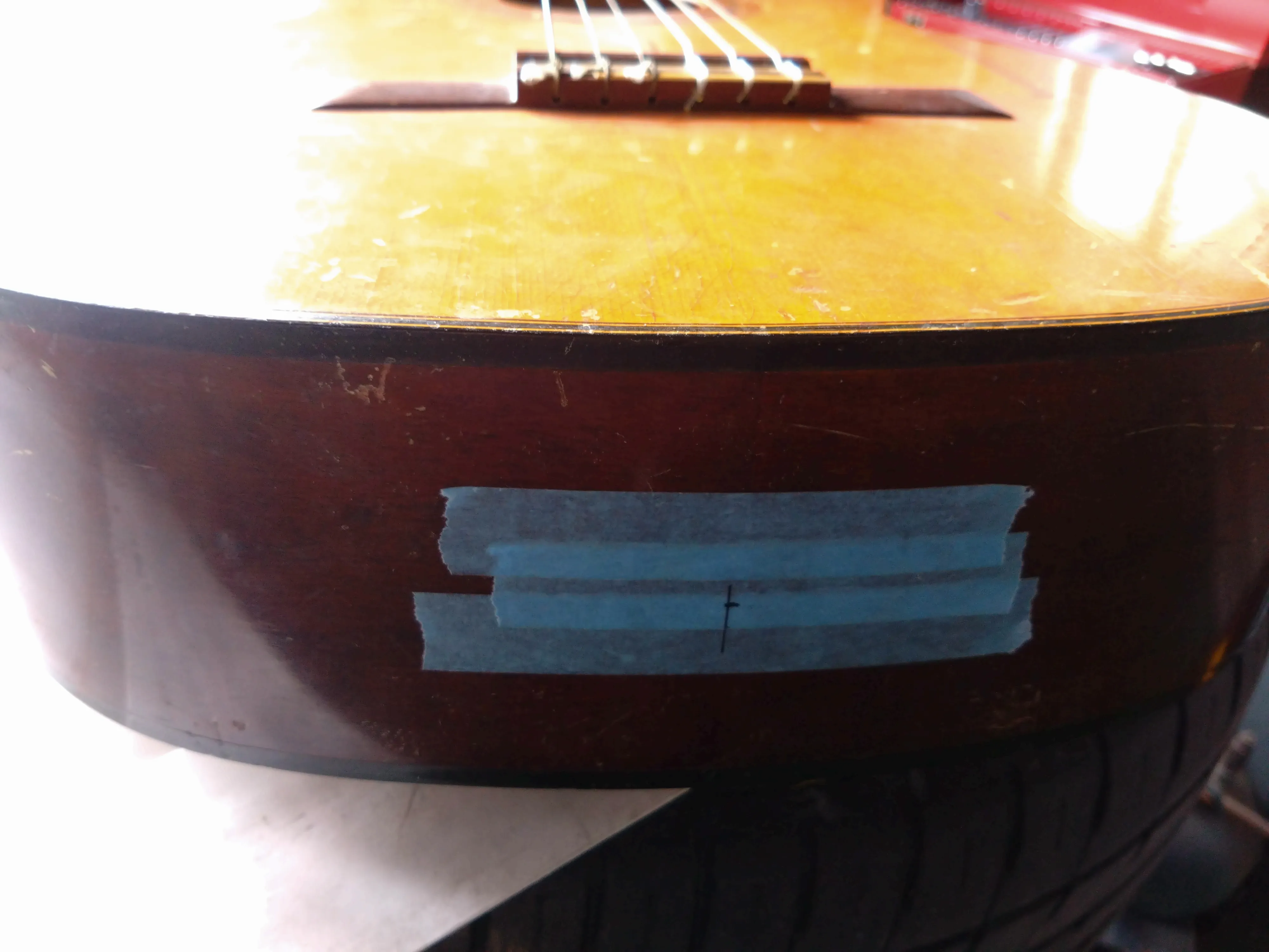 ギター加工の様子3